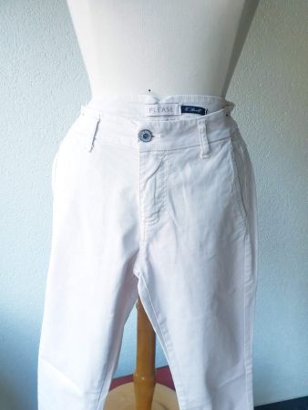 PLEASE JEANS XS 34 PASTELL ROSA ROSE HOSE JEANSHOSE TOP