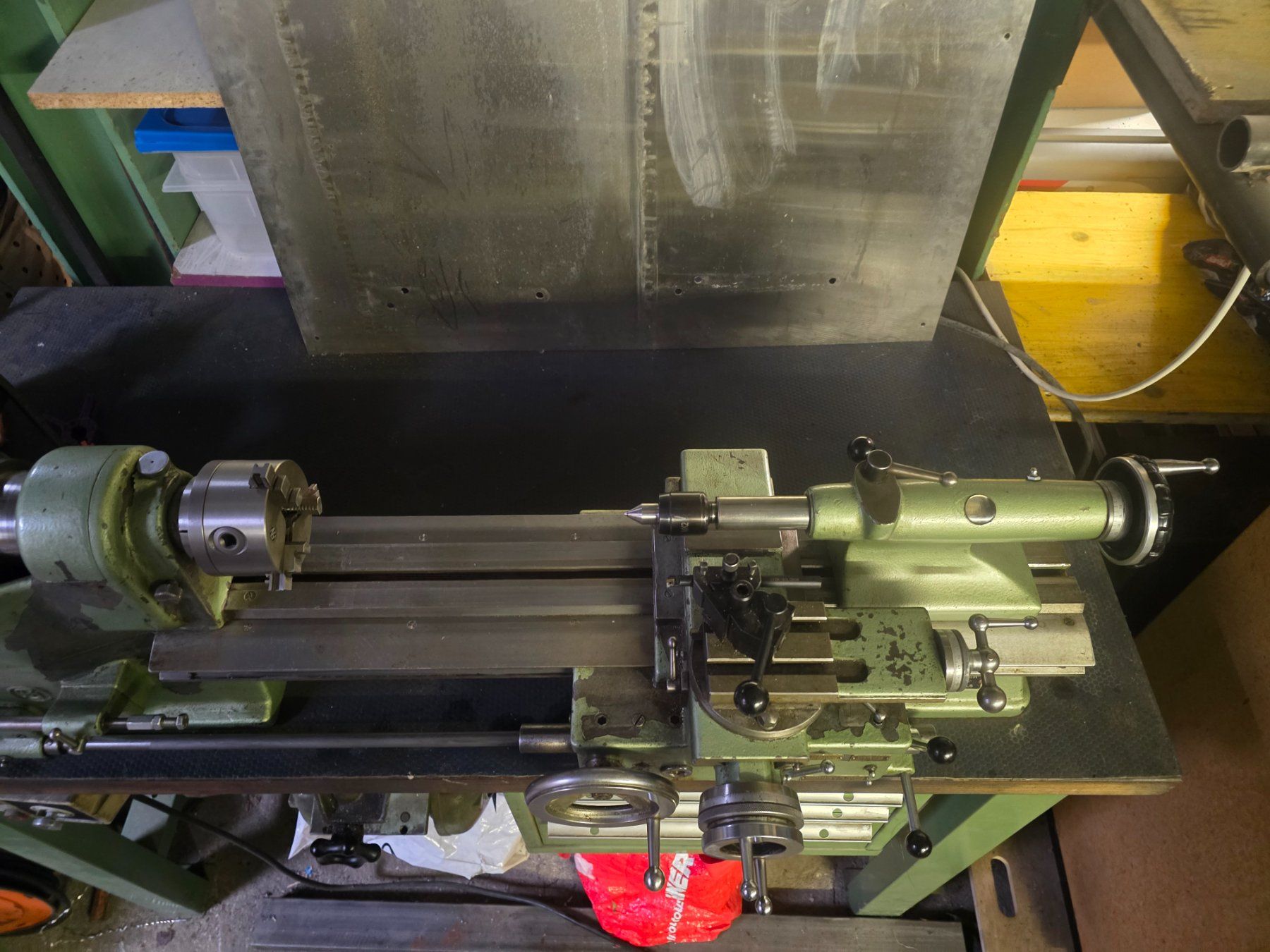 Schaublin Tutte le macchine: Tour Schaublin 102 avec vis mère – Usato da La Chaux-de-Fonds venduto da v.vaucher 2
