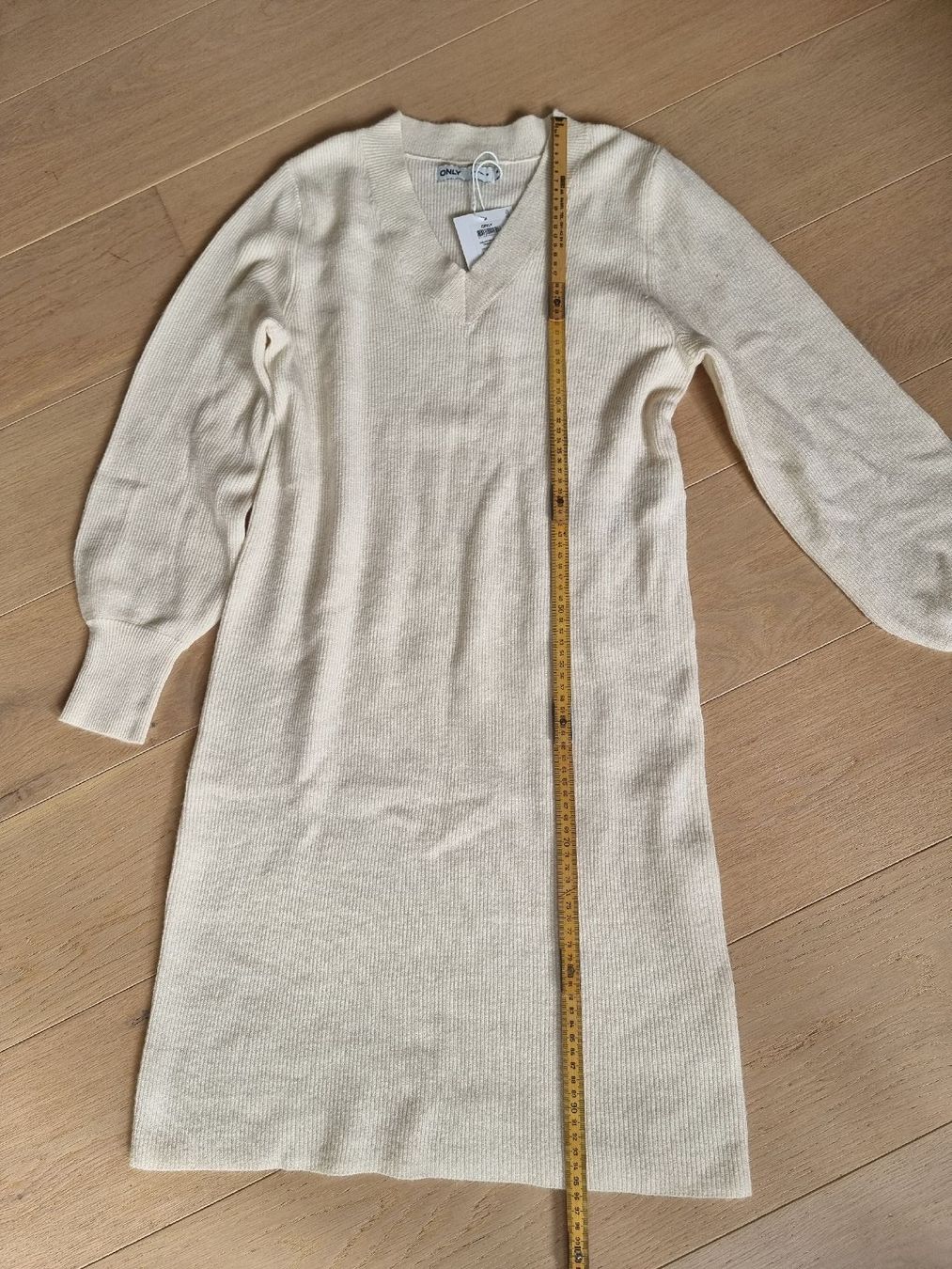 Only Vestiti: Only Strickkleid, Crème, Grösse M , NEU! – Nuovo (secondo la descrizione) da himmelried venduto da bribuli 2