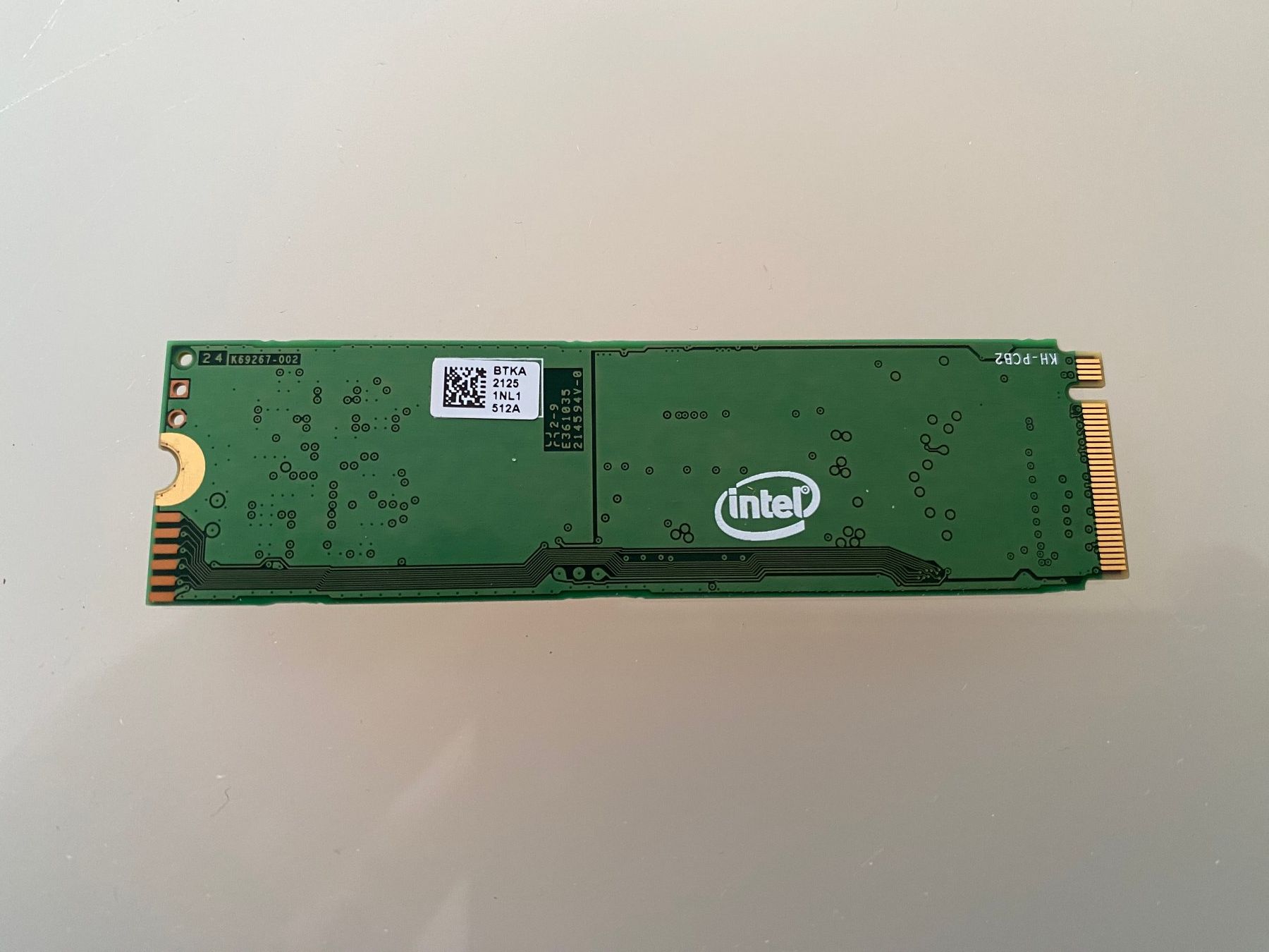 Intel Harddisks: Intel SSD mit 512 GB (M.2 2280) – Gebraucht aus Bern von eric_lewis 1