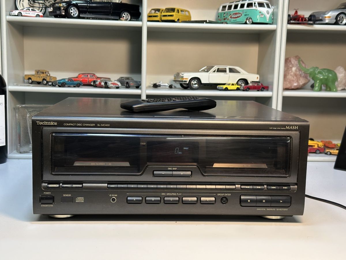 Technics Aufnahmegeräte: Technics SL-MC400 CD Wechsler mit Fernbedienung – Gebraucht aus Wädenswil von HobbyZimmer