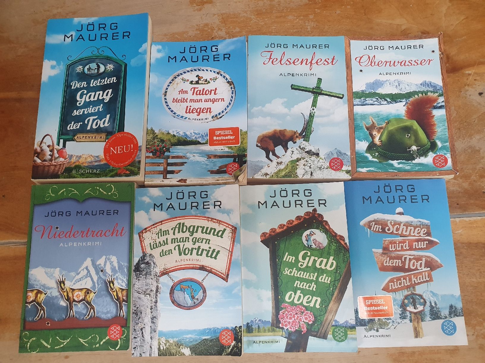 Bücher: Kriminalroman Jörg Maurer – Gebraucht aus Mels von Eventuell3