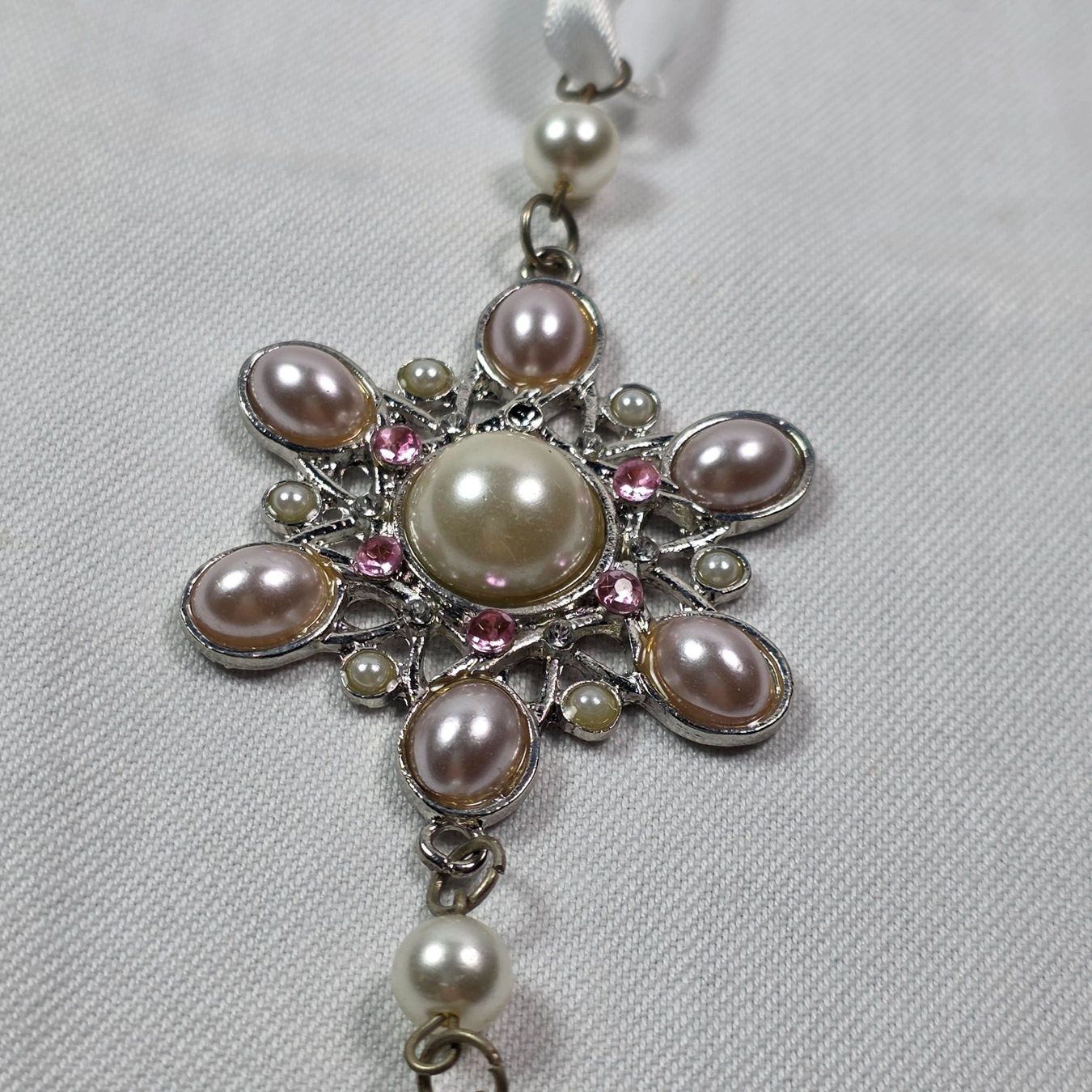 Tutte le decorazioni: Christbaumschmuck mit Perlen & Strass – elegant – Usato da Wald ZH venduto da Martin79 1
