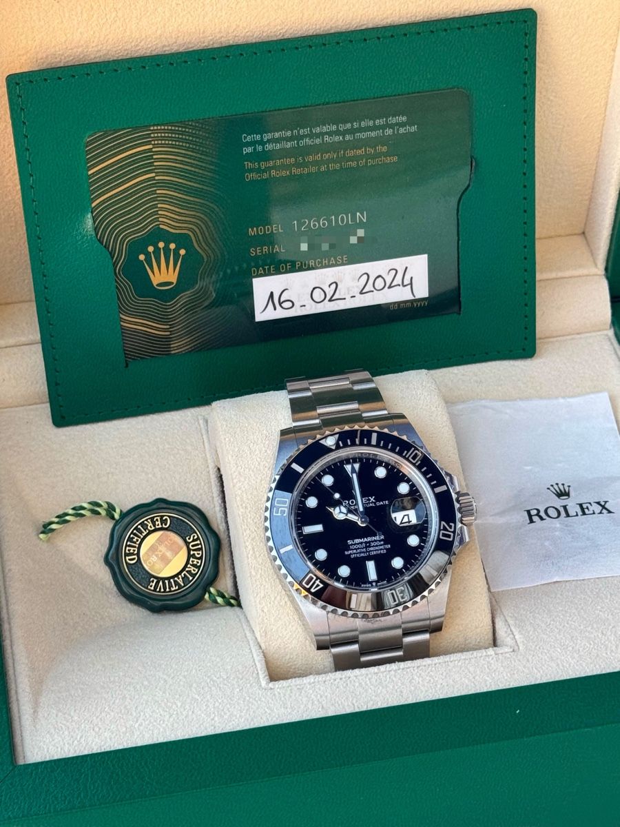 Rolex Orologi: Rolex Subamriner Date 41 - 126610LN 2024 – Usato da Commugny venduto da jov_qtb5 5