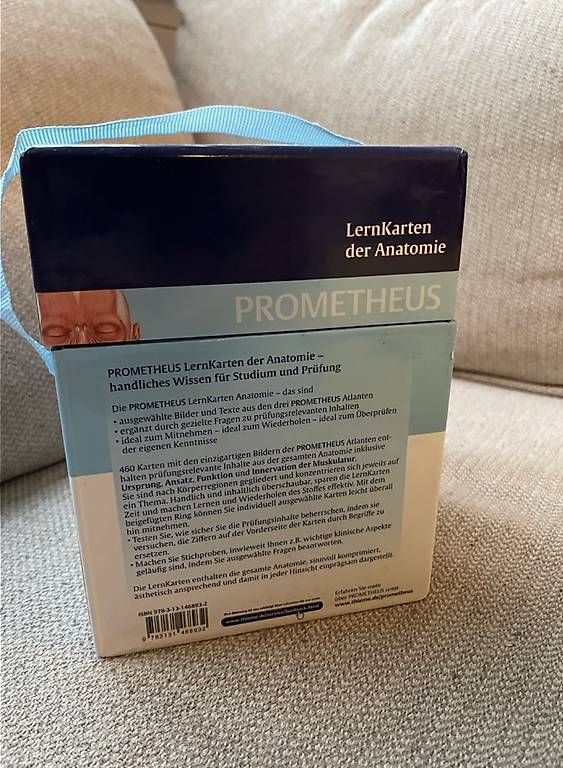Altro materiale scolastico: Prometheus Lernkarten der Anatomie – Usato da Jonen venduto da Jamber01 2