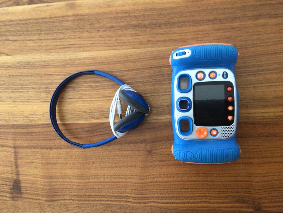 Vtech Fotocamera: Vtech Kidizoom Kinder Kamera mit Kopfhörer, Blau – Usato da Waldkirch venduto da Blondie13 1