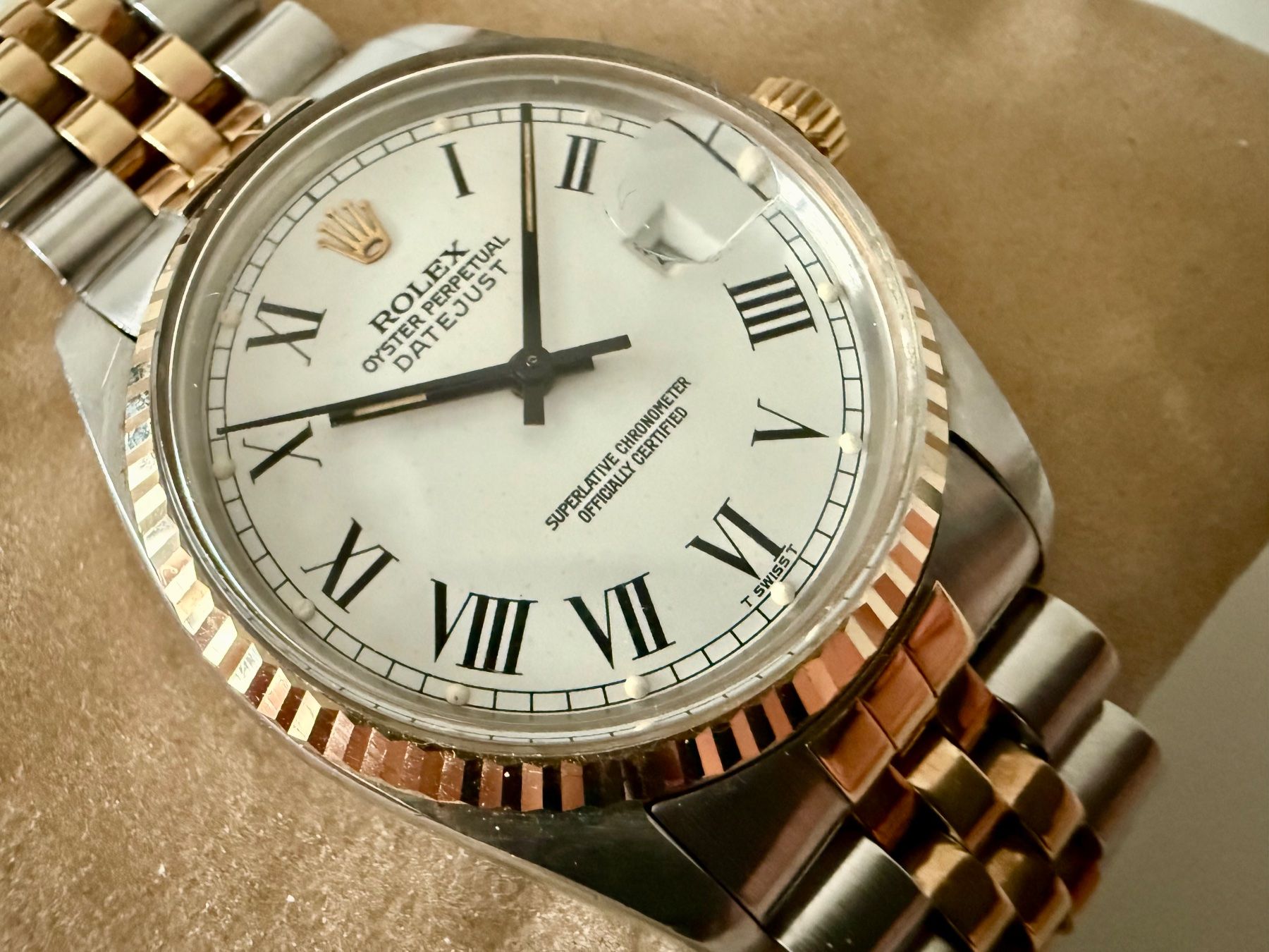 Rolex Orologi: ROLEX Datejust 36, ref. 16013, Automatic, Almost full set – Usato da Le Mont-sur-Lausanne venduto da LycaGallery 2