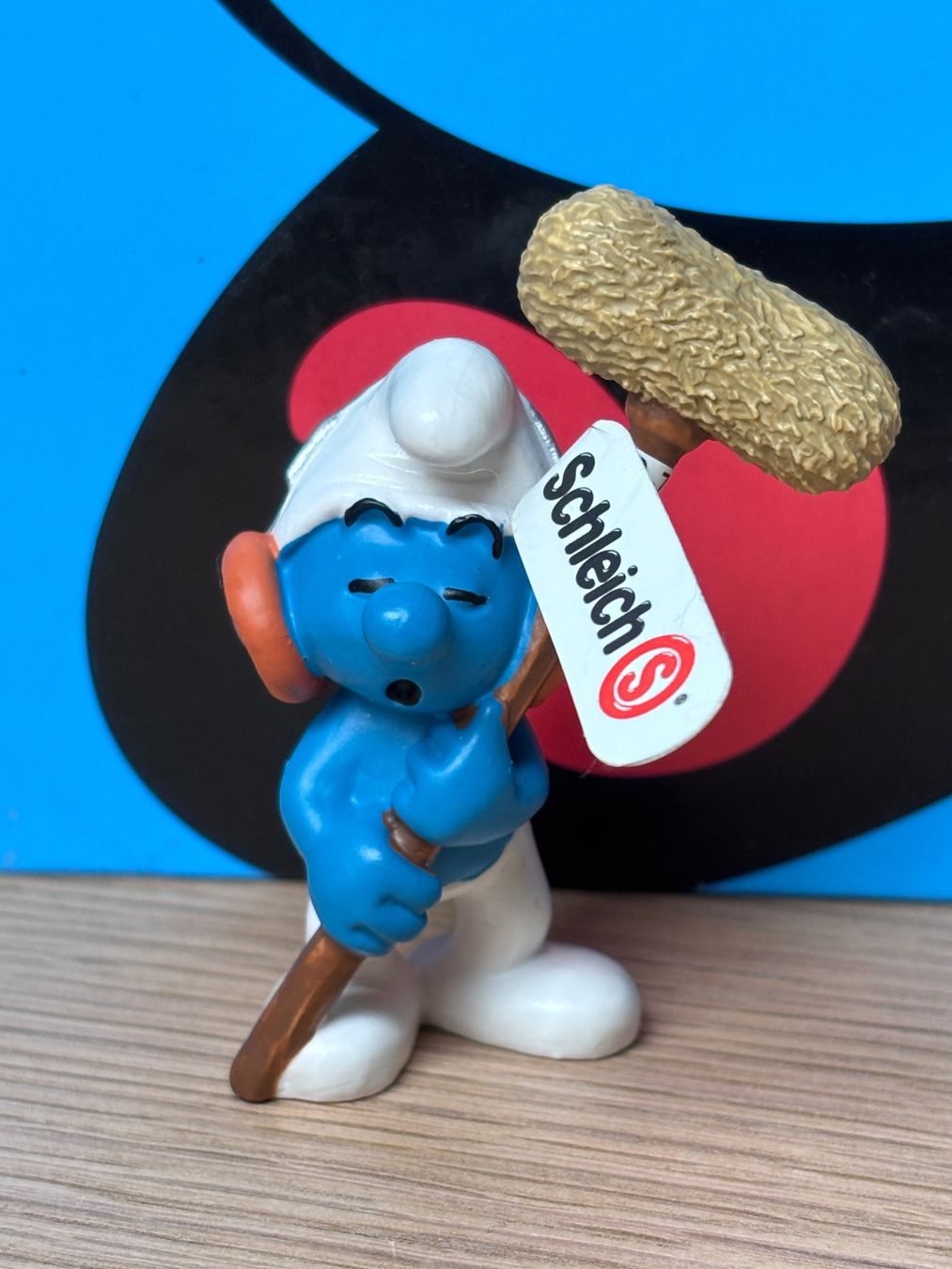 Schleich Statuette: Schlumpf Tontechniker – Nuovo (secondo la descrizione) da Lyss venduto da Duckszone