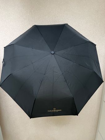 Original BUCHERER Regenschirm mit Etui - L29cm