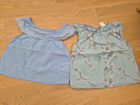 2x Sommer Top H&M Grösse 110