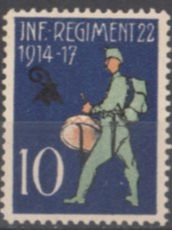 Tutti i francobolli: (1. WK) 4. Division Wi 30 postfrisch – Usato da Bürglen TG venduto da StampGraf