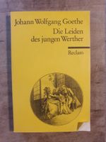 Die Leiden des jungen Werther Johann Wolfgang Goethe Reclam