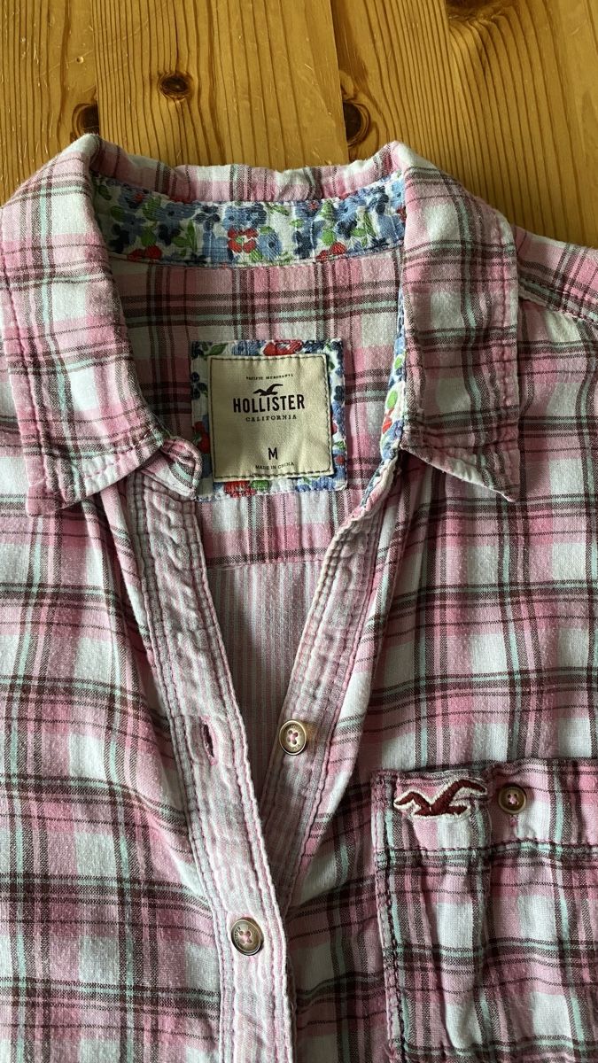 Hollister Blusen: Hollister Hemd Karobluse Gr. M  – Gebraucht aus thun von Natsteffen 2