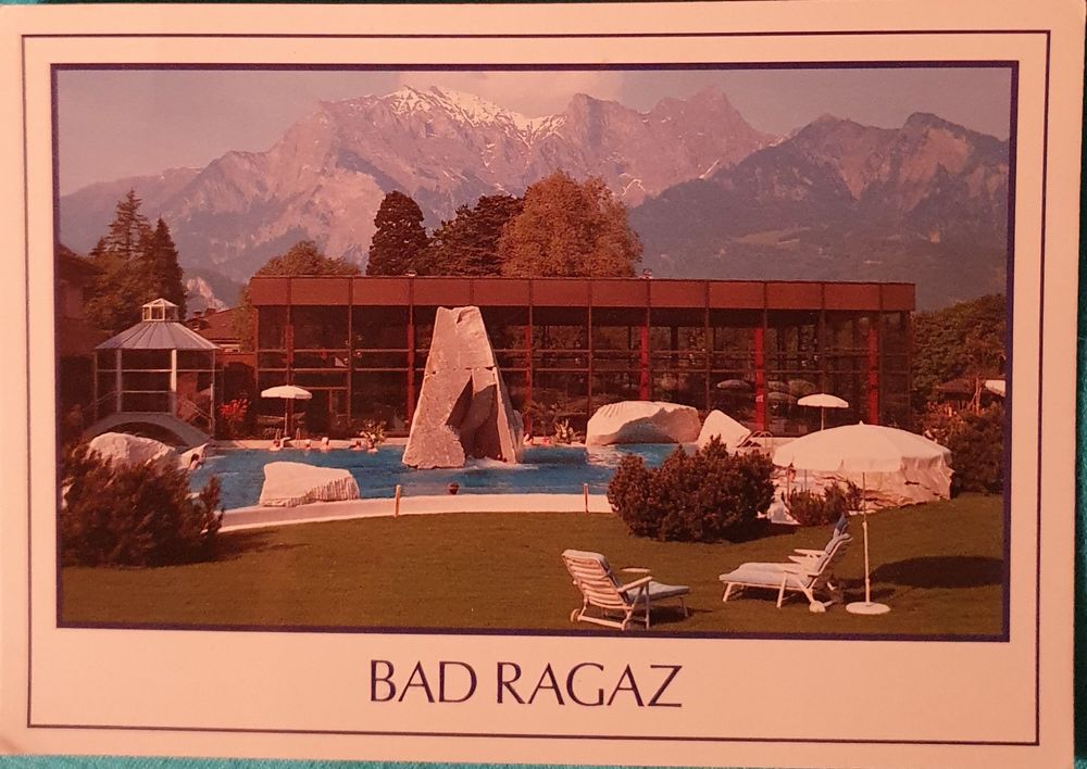 Postkarte / Ansichtskarte Bad Ragaz Open Air Thermalbad (Neu (gemäss ...