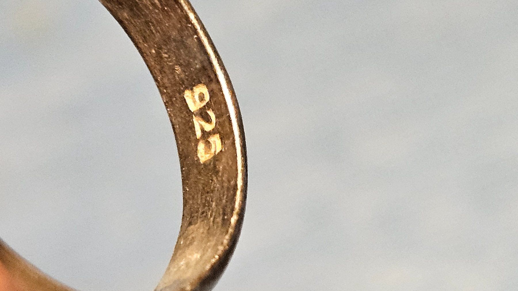 Anelli: Silberring Mondstein Vintage – Usato da Feldbrunnen venduto da Kolosseum111 2