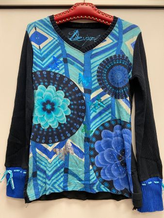 Schöner Desigual Pullover - Gr. M