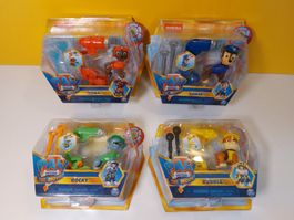 Paw Patrol 4x Sammelfiguren inkl. Flugaufsätze NEU