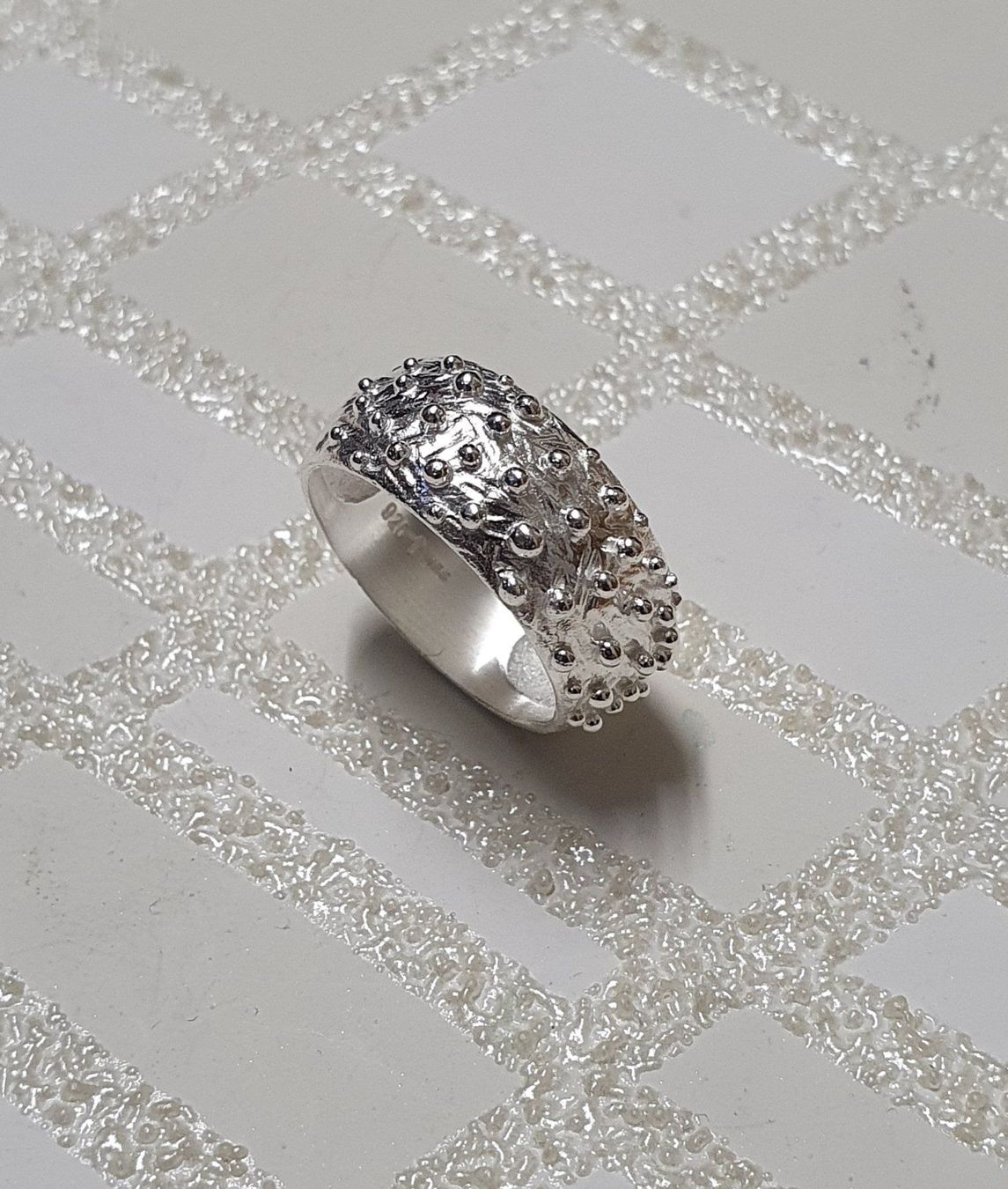 Anelli: Neu: "Drachenfels Design" / Ring Gr. 58 / 925 Silber – Nuovo (secondo la descrizione) da Muri AG venduto da Edlerweiss 3