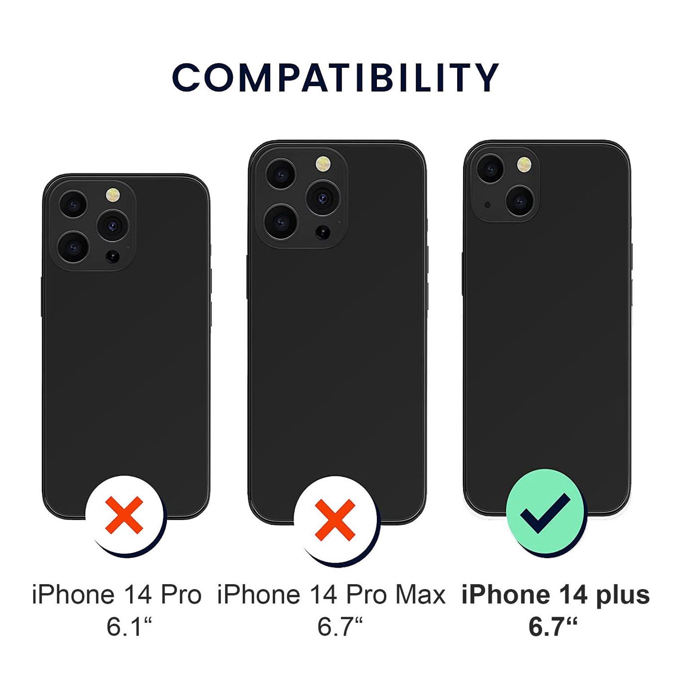Cover & Protezioni schermo: iPhone 14 PLUS Hülle Etui Wallet Case Flip Cover Tasche – Nuovo e nell'imballaggio originale da Volketswil venduto da coverandmore 4