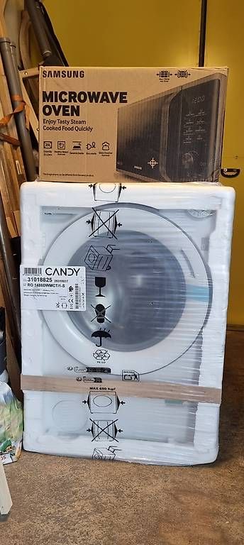 Machines à laver: Lave linge Candy 8Kg neuf emballé  – D'occasion à Vernayaz par frackasse