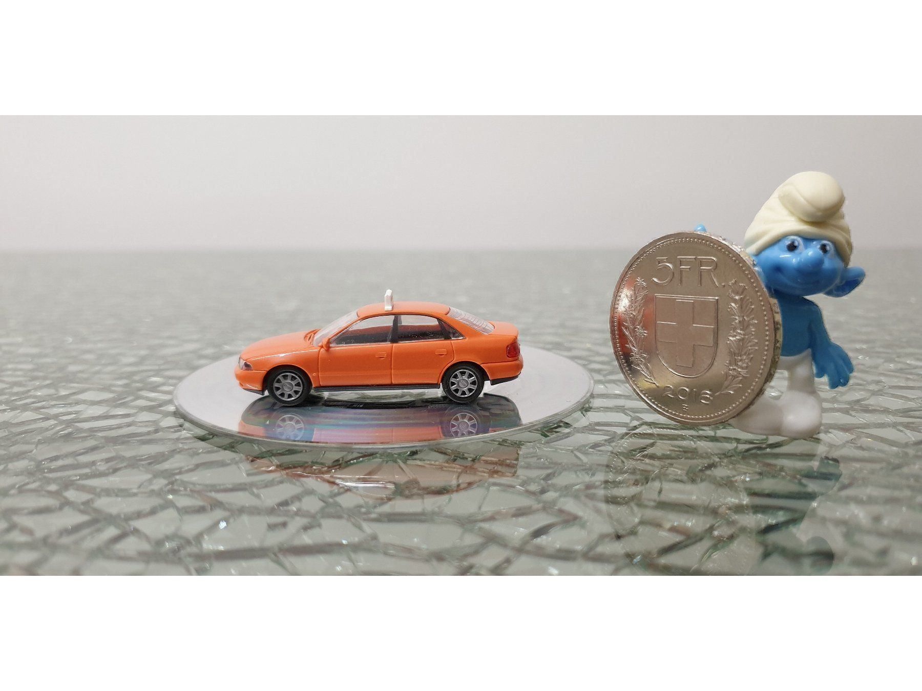 Audi Modellini d'auto: AUDI A4 1.8T - Modell 1:87 H0 – Nuovo (secondo la descrizione) da Viganello venduto da CARLiteratur 1