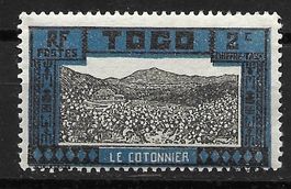 Togo 1925: Baumwollplantage