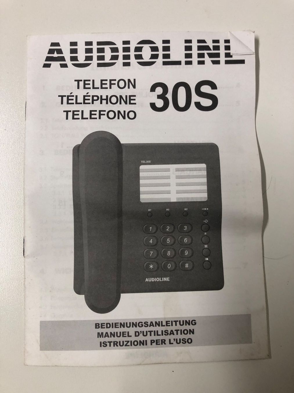 Telefoni: Telefon AUDIOLINE 30S – Usato da Kräiligen venduto da hkk 1