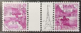 TR91 Timbre Suisse Oblitere 1937