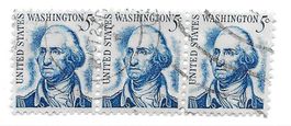 George Washington-Briefmarke, 1962 USA 3 x5-Cent