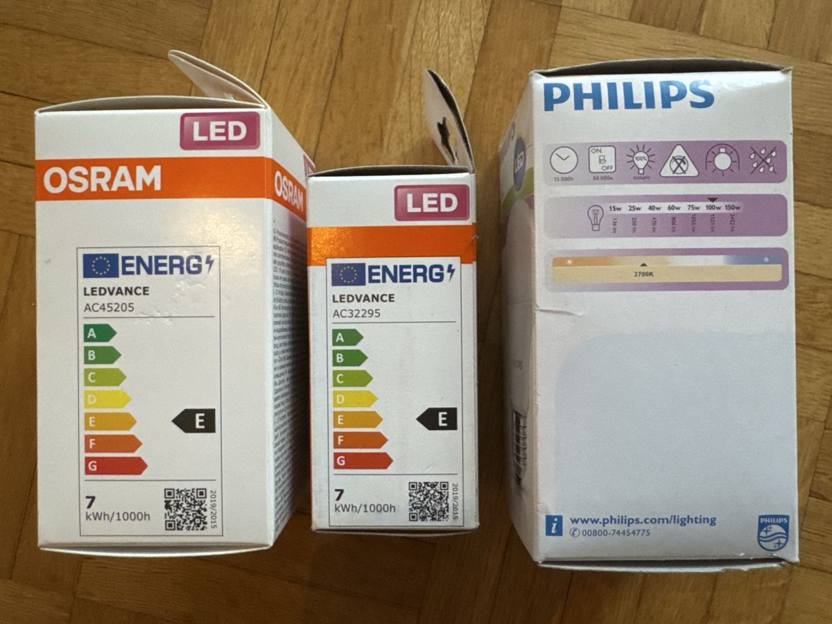 Osram Lampade: 3 LED Glühbirnen / Neu - OVP – Usato da Herzogenbuchsee venduto da TCG-High-Quality 2