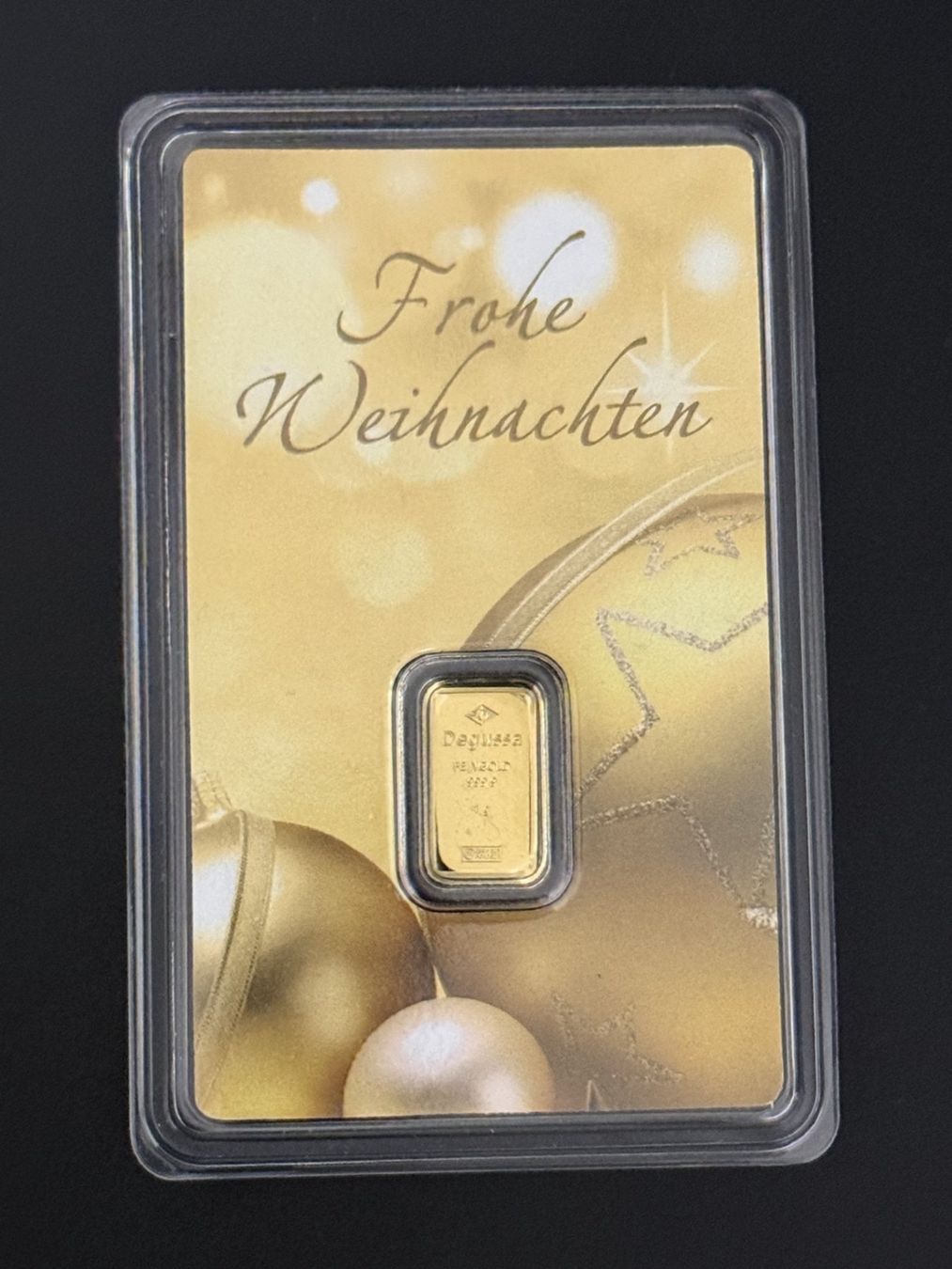 Metalli preziosi: Goldbarren 1g Degussa – Nuovo e nell'imballaggio originale da Untersiggenthal venduto da byiggy