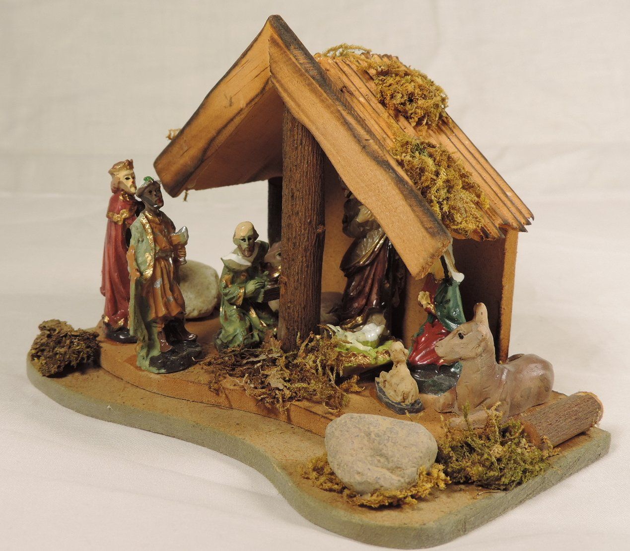 Tutte le decorazioni: neue Weihnachtskrippe aus Holz – Nuovo (secondo la descrizione) da Duggingen venduto da doogbua 1
