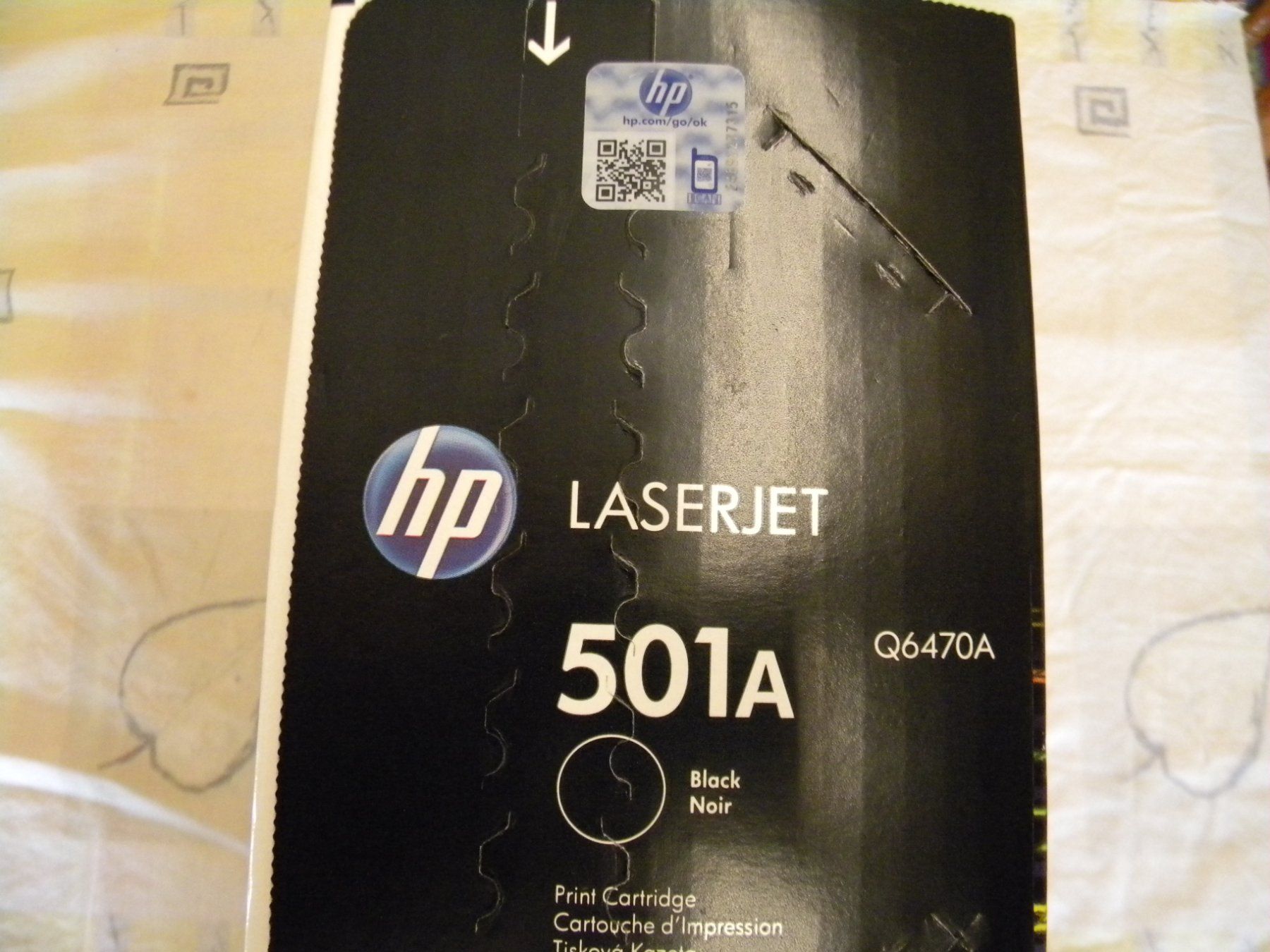Hewlett Packard Druckerpatronen & Toner: Q6470A  501A – Neu und originalverpackt aus Bühler von Wini100 1