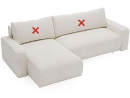 Ecksofa / Bettsofa