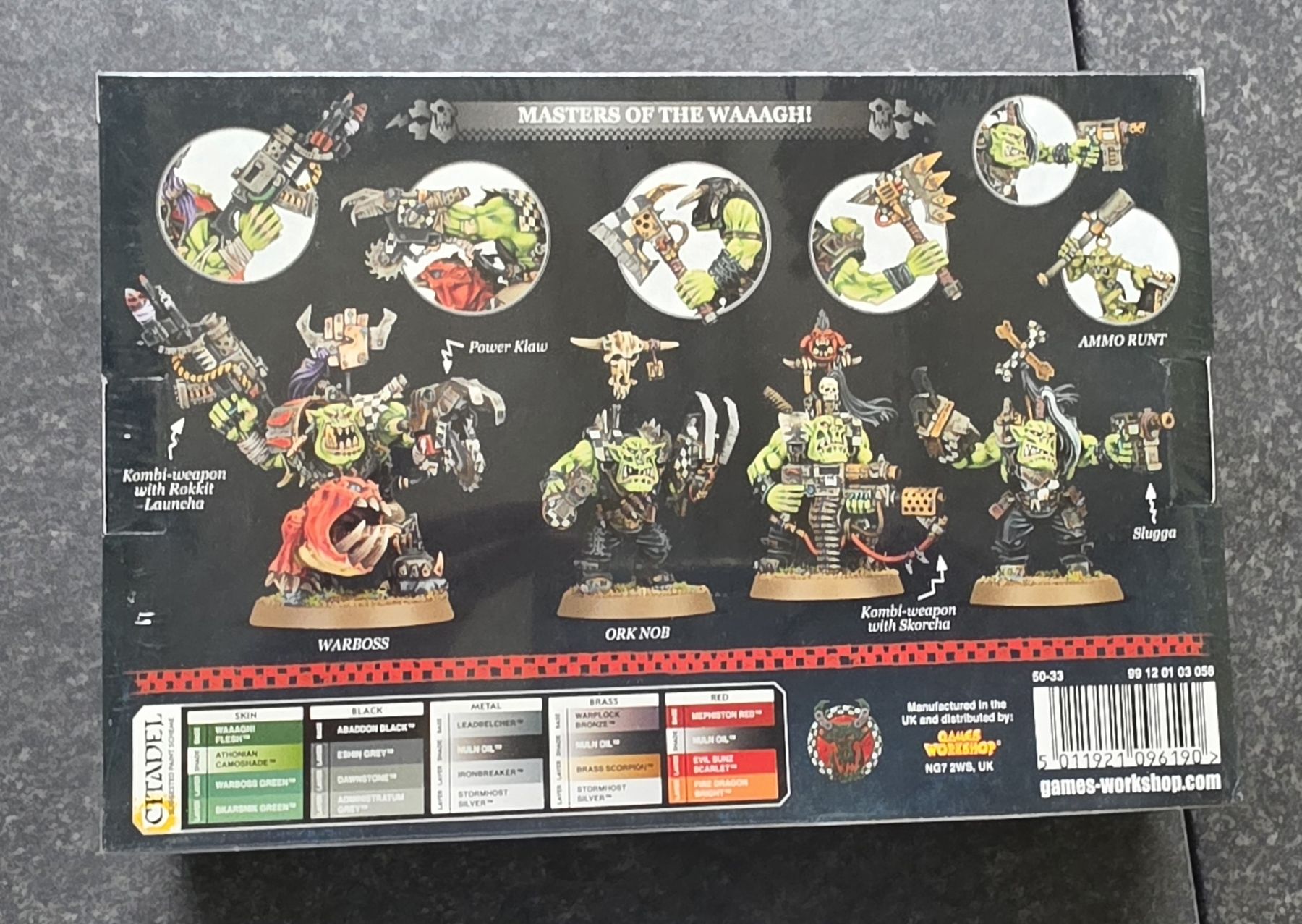 Kit di modellismo & Modellini statici: Warhammer 40.000 Warboss Grukk's Boss Mob – Nuovo e nell'imballaggio originale da Grandson venduto da christophe078 1