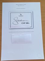 Maison Mollerus Gutschein CHF 500.-, Ideal als Geschenk