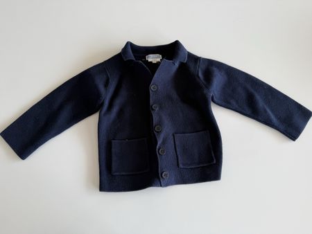 Strickjacke Jacadi blau Grösse 88