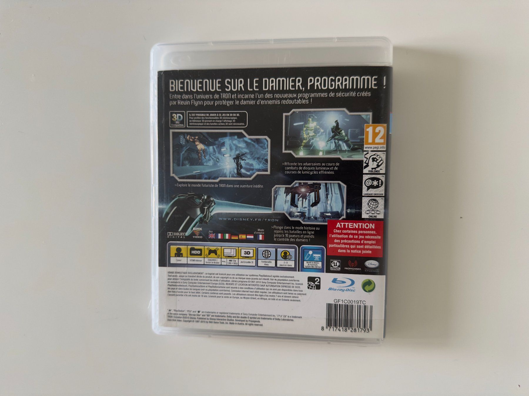 Sony Giochi: Tron Evolution, Sony Playstation 3, PS3 – Usato da Couvet venduto da nay_prh5 2