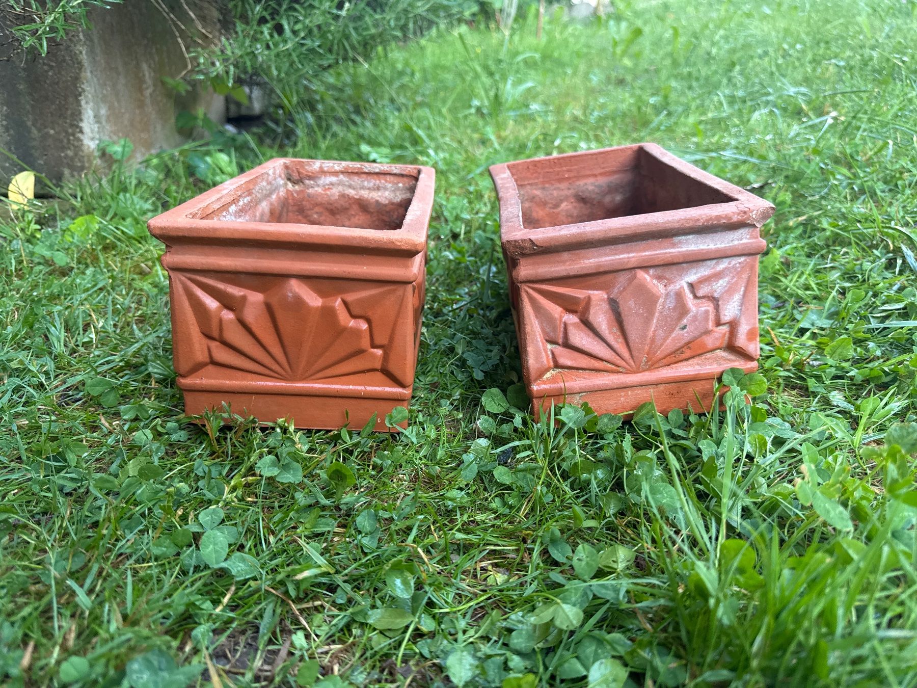 Vasi per fiori: 2 Terrakotta Blumenkästen – Usato da Zürich venduto da ant_y7gd 2