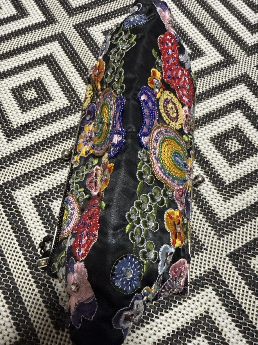 Borse: Exquisite Handtasche mit Blumenmuster, vintage – Nuovo (secondo la descrizione) da Zürich venduto da Krikri21 7