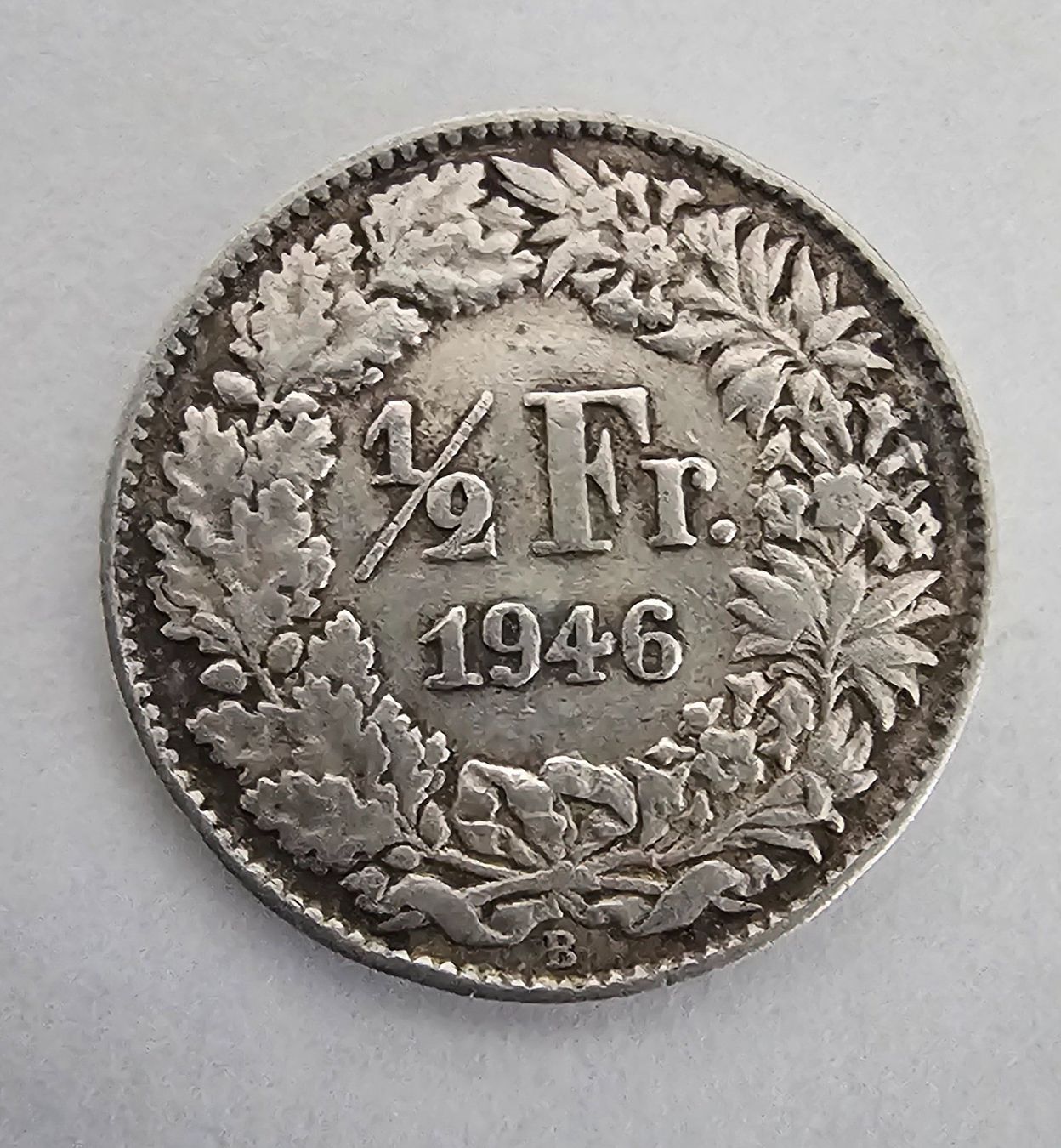 Tutti le monete: 1 Pièce 50 CTS 1946 – Usato da Cortaillod venduto da Titus130