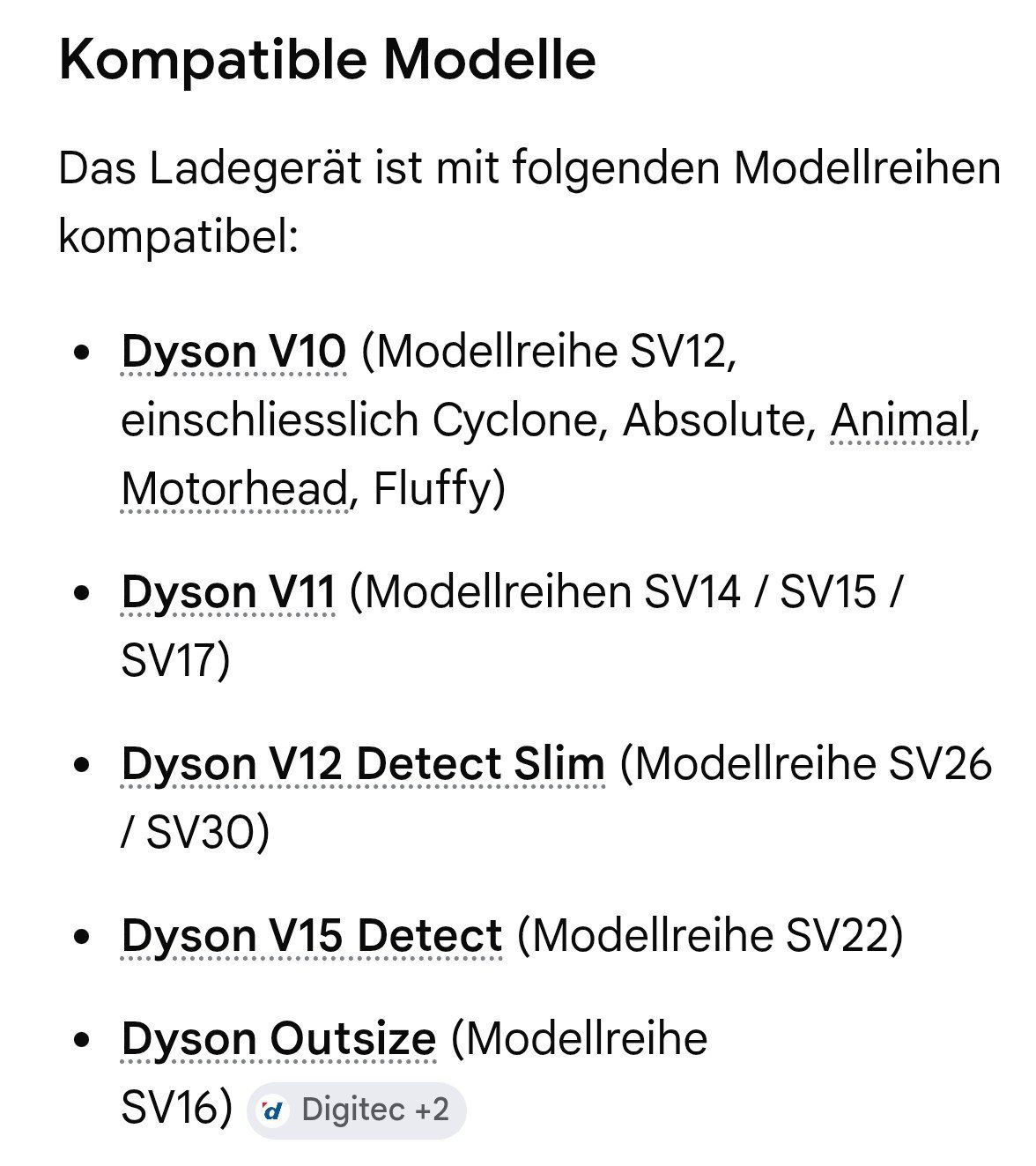 Dyson Caricabatterie: Dyson Ladegerät 217160 – Usato da Chur venduto da MrConverse 3