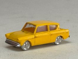 VE1- Minix Ford Anglia gelb