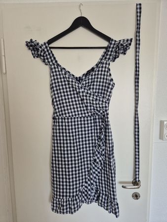 NEU blau/weisses Sommerkleid Gr38