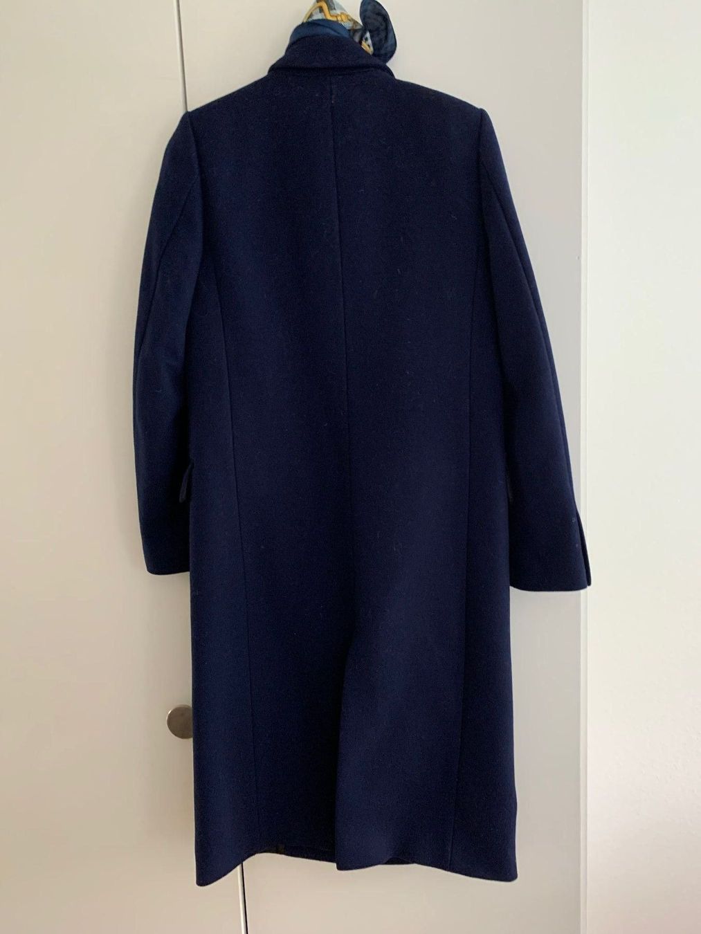 Zara Cappotti: Langer Damen Mantel Dunkelblau NEU – Nuovo (secondo la descrizione) da Adliswil venduto da atram57 5
