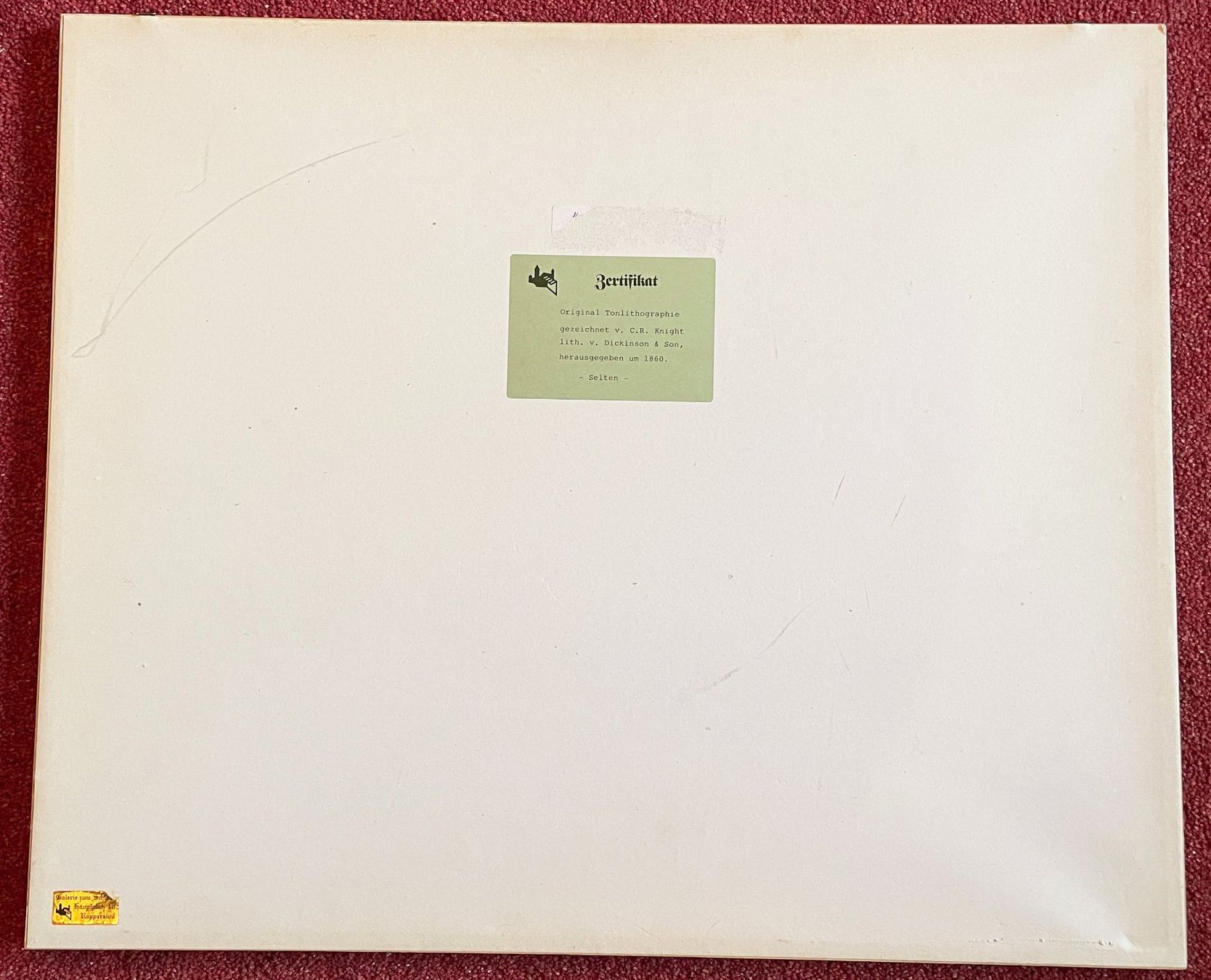 Incisioni: Stich von Chur, 47x56 cm – Usato da Chur venduto da elifornico 9