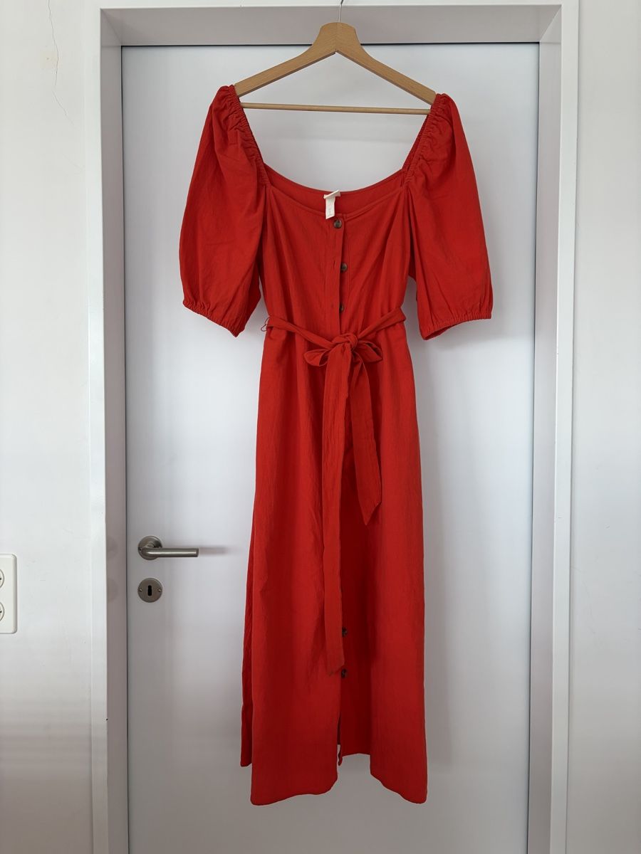 H&M Vestiti: Kleid rot Grösse M, Baumwolle – Usato da Zürich venduto da Ambrette9 1