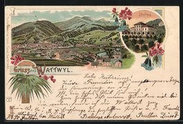Litho Wattwyl, Schule, Gesamtansicht mit