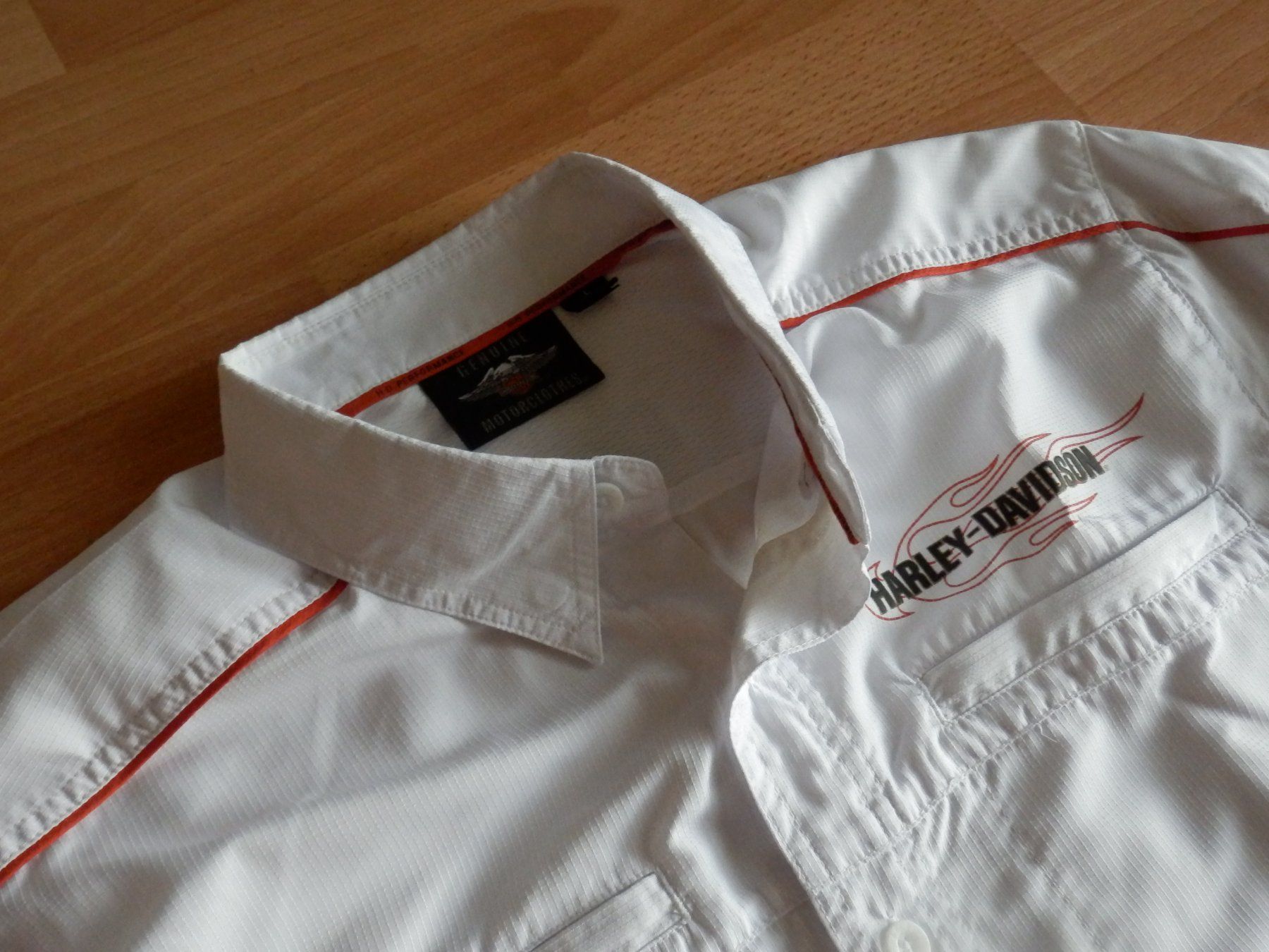 Harley-Davidson Camicie: HARLEY - DAVIDSON...Hemd....weiss...Grösse L – Usato da Emmenbrücke venduto da Schubi1 1