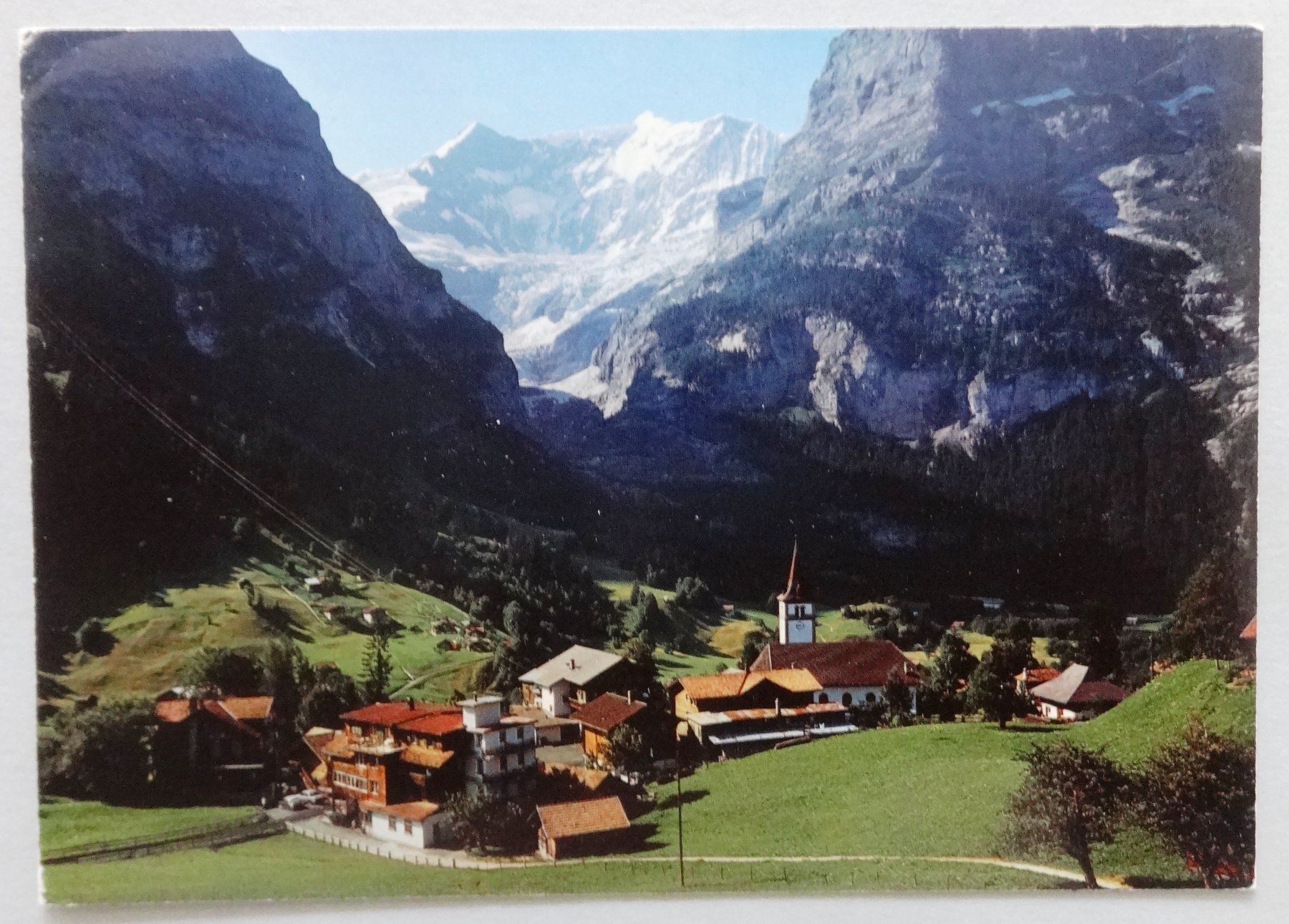 Ansichtskarten: Grindelwald, Fiescherhörner – Defekt aus Fétigny von Billy2miny